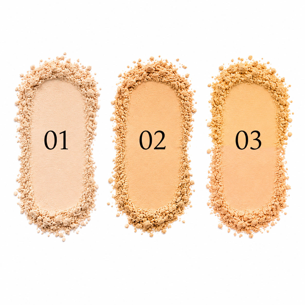Pabilla Luxury Compact Powder shade tones
