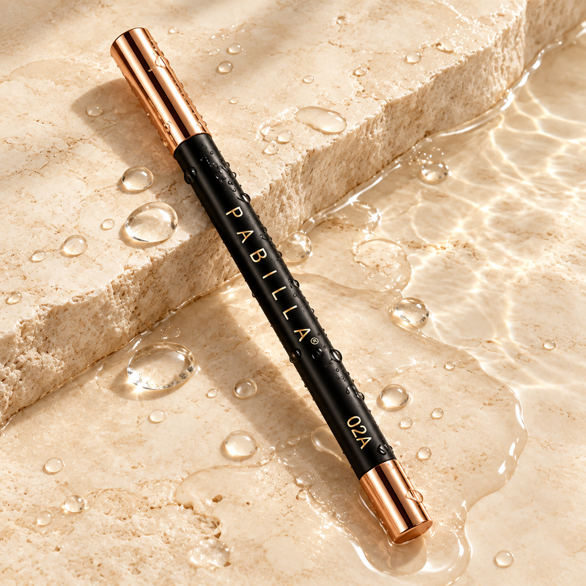 Pabilla Gel Eyeliner product on marble