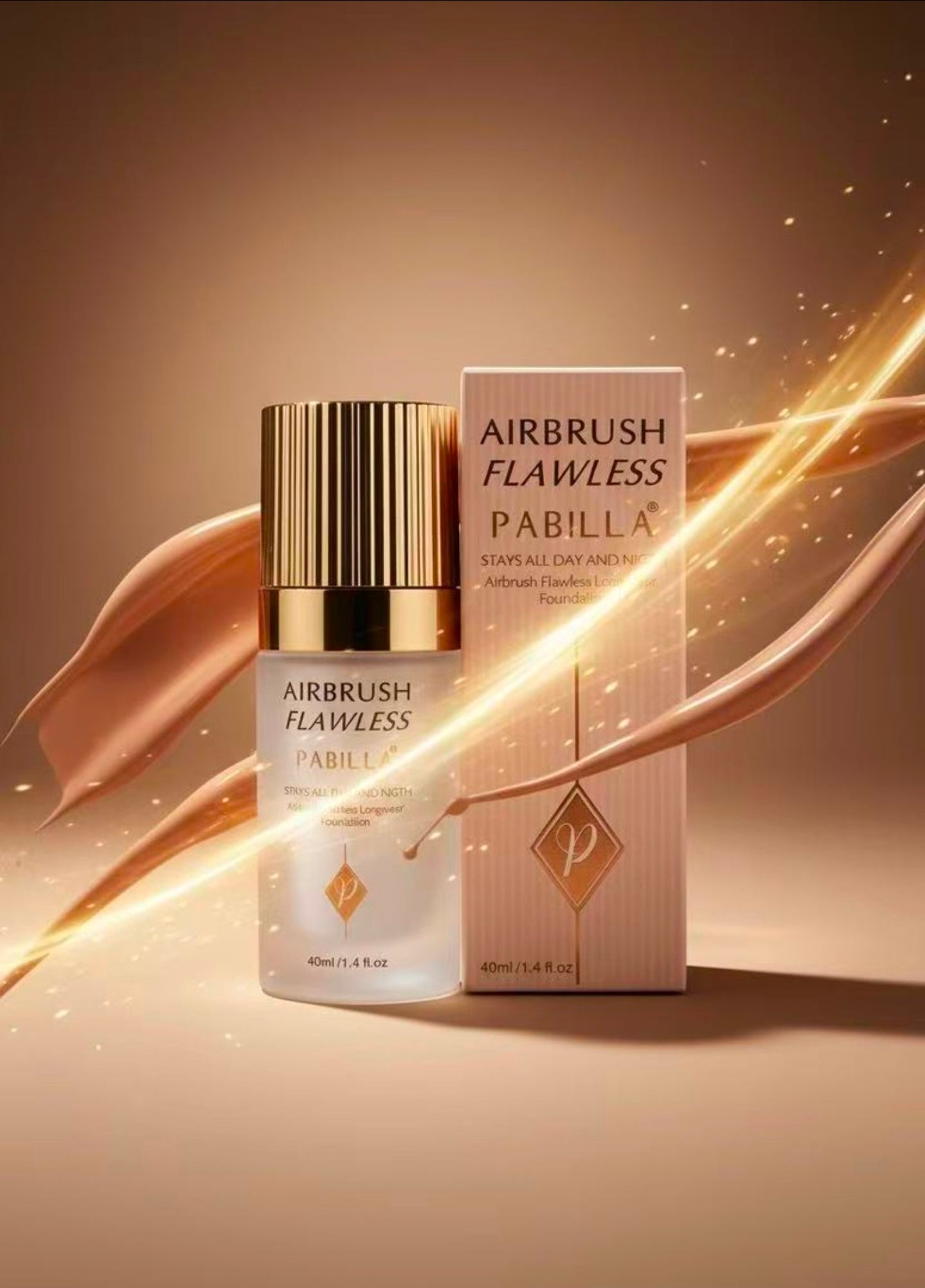 PABILLA AIRBRUSH FLAWLESS FOUNDATION - Longwear