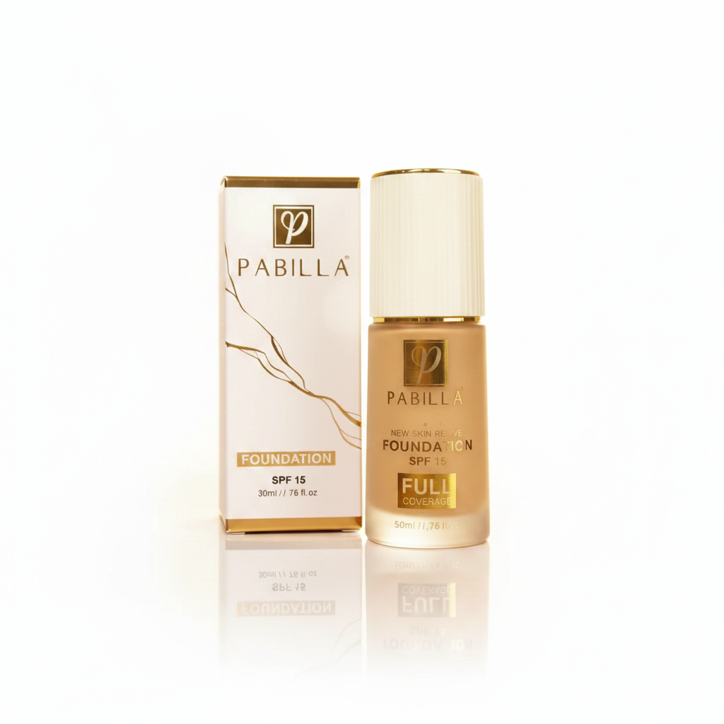 PABILLA LIQUID FOUNDATION - natural cover